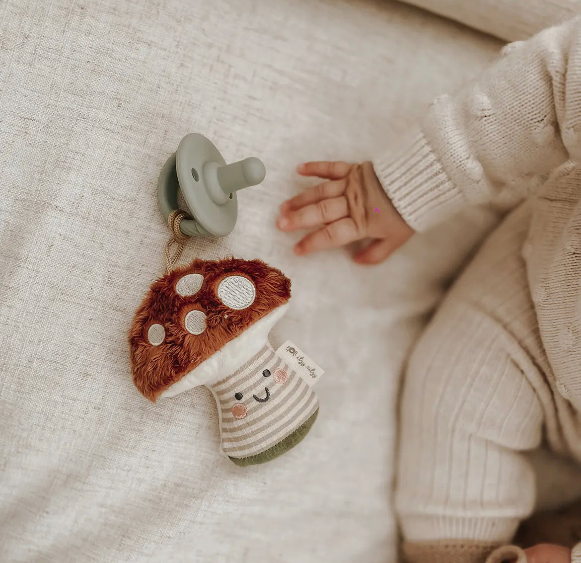 Mushroom Sweetie Pal™ Plush & Pacifier