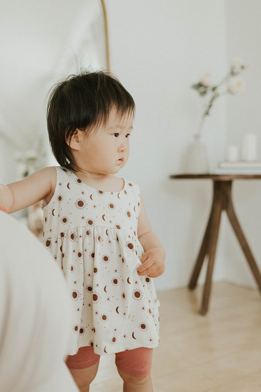 Jax & Lennon Peplum Tank - Solar Eclipse