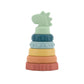 Dino Itzy Stacker™ Silicone Stacking Toy