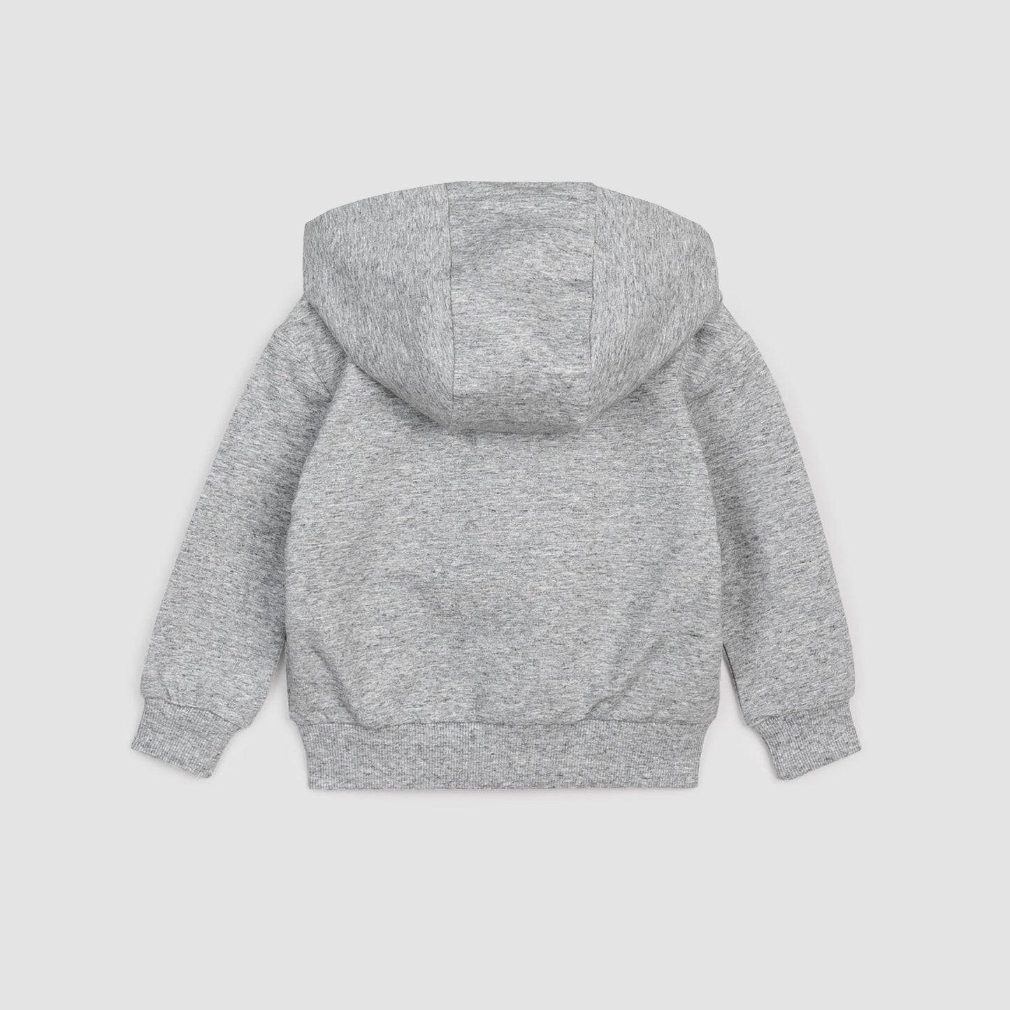 Heather Grey Miles Basics Zip-Up Hoodie