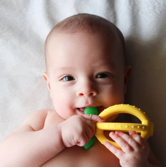 Bitzy Biter™ Teething Ball & Training Toothbrush