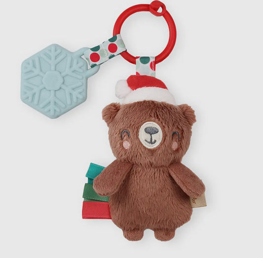 Holiday Bear Itzy Pal™ Plush & Teether