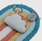 Bitzy Bespoke Ritzy Tummy Time™ Raimbow Play Mat