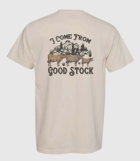 I Come From Good Stock Kids Tee