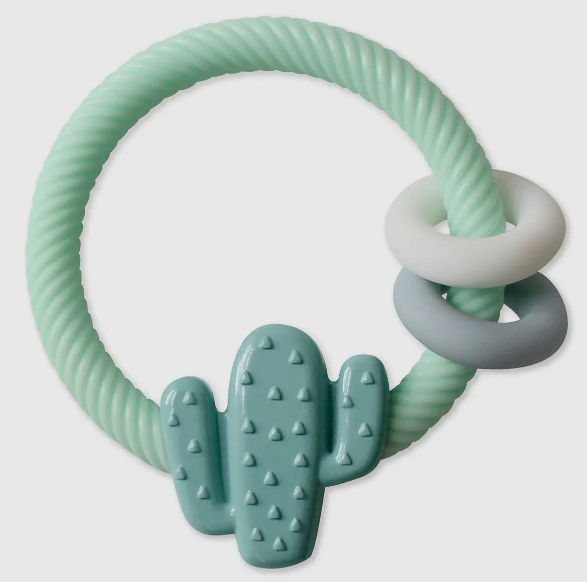 Cactus Ritzy Rattle® with Teething Ring