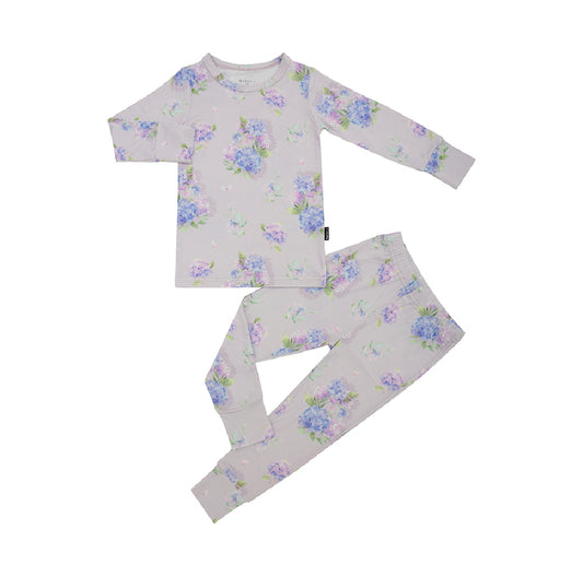 Belan.J Long Sleeve PJ Set - Hydrangea