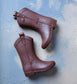 Rubber Cowboy Boots - Rustic Brown