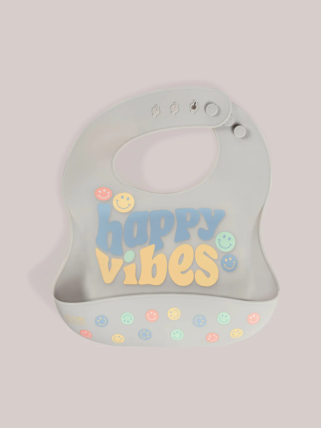 Silicone Bib - Happy Baby Vibes