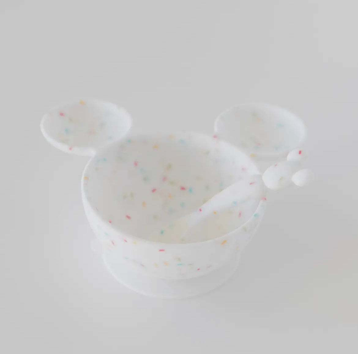 Silicone First Feeding Set - Mickey Mouse Vanilla Sprinkle