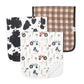 Copper Pearl Premium Burp Cloths - Jo