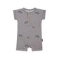 Belan.J Shortall Romper - Grey Dirtbikes