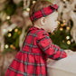 Scarlet Plaid 3pc Flannel Dress Set