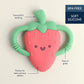 Strawberry Chew Crew™ Silicone Handle Teether