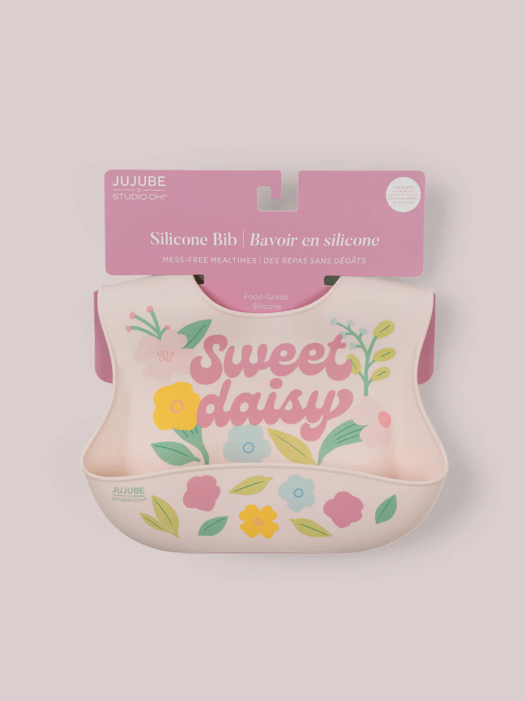 Silicone Bib - Sweet Daisy