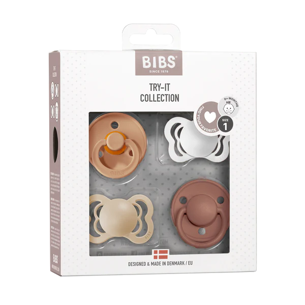 BIBS Pacifier Try-It Collection (4 pack)