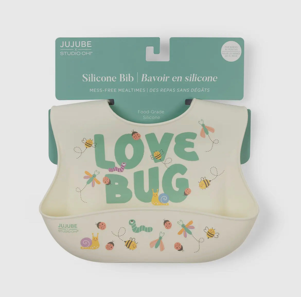 Silicone Bib - Love Bug