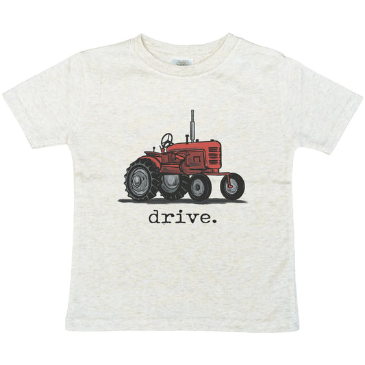 “drive.” Tractor Tee