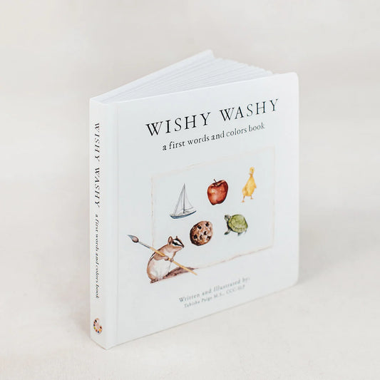 Wishy Washy: A Book of First Words & Colors