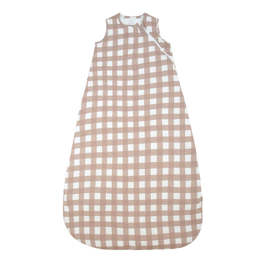 Belan.J 1.0 TOG Sleep Sack - Taupe Plaid