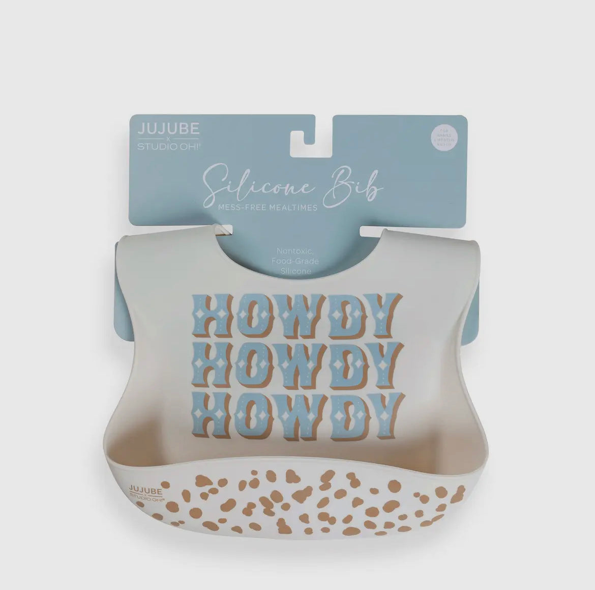 Silicone Bib - Howdy Partner