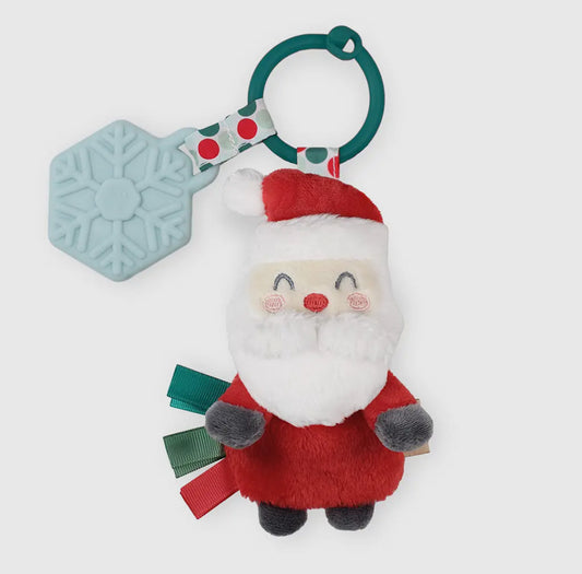 Holiday Santa Itzy Pal™ Plush & Teether