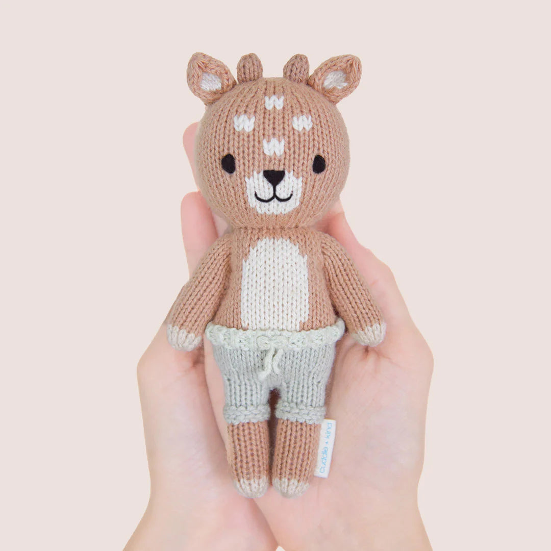 Tiny Elliot the Fawn - Cuddle + Kind