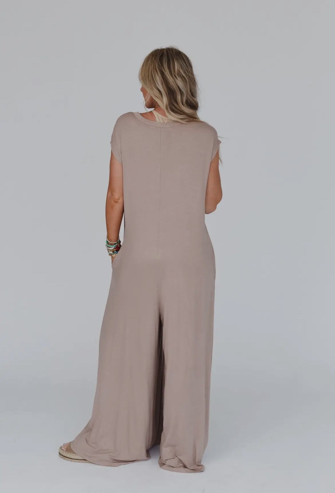 Daphne Jumpsuit in Mocha