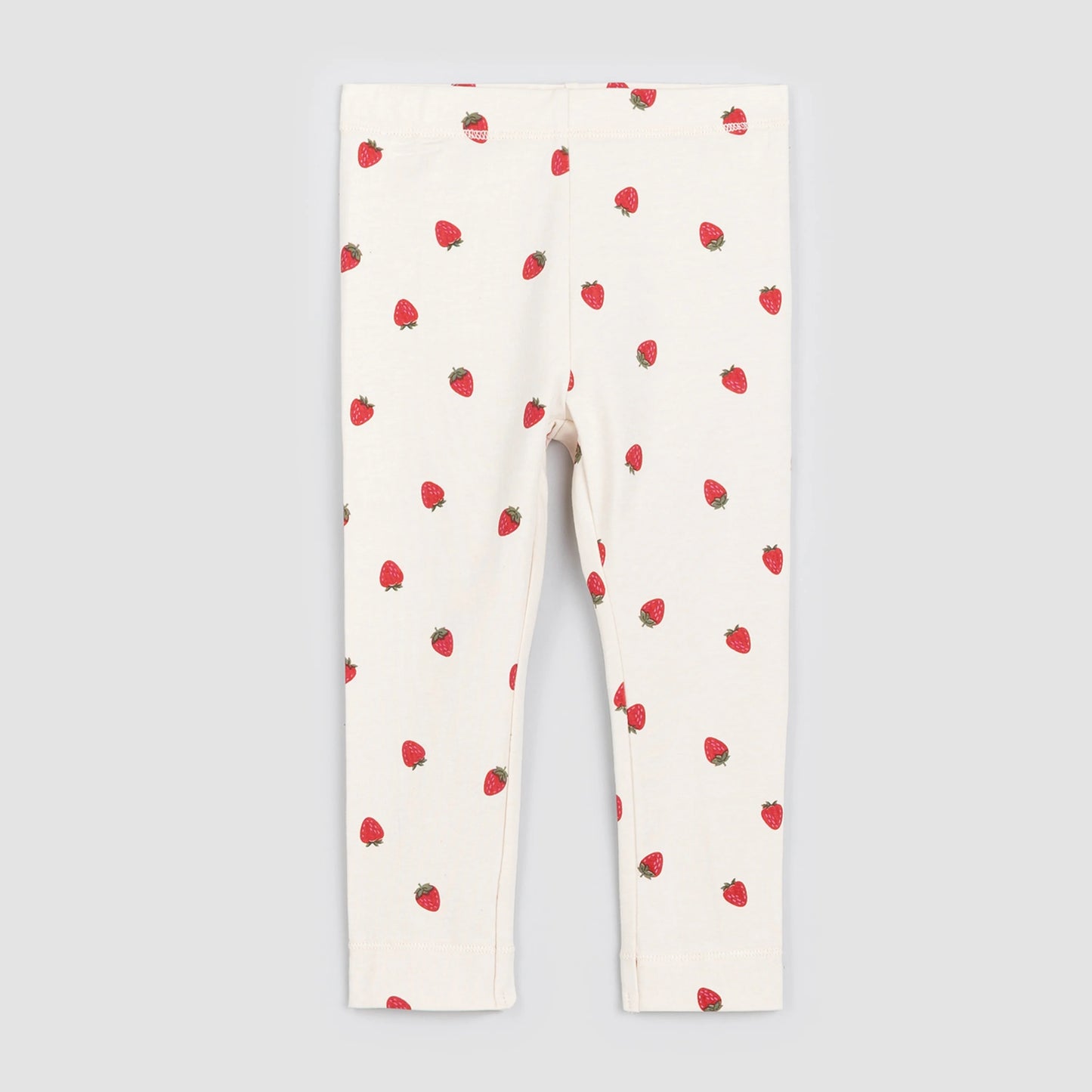 Strawberry Print on Birch Leggings - Miles the Label