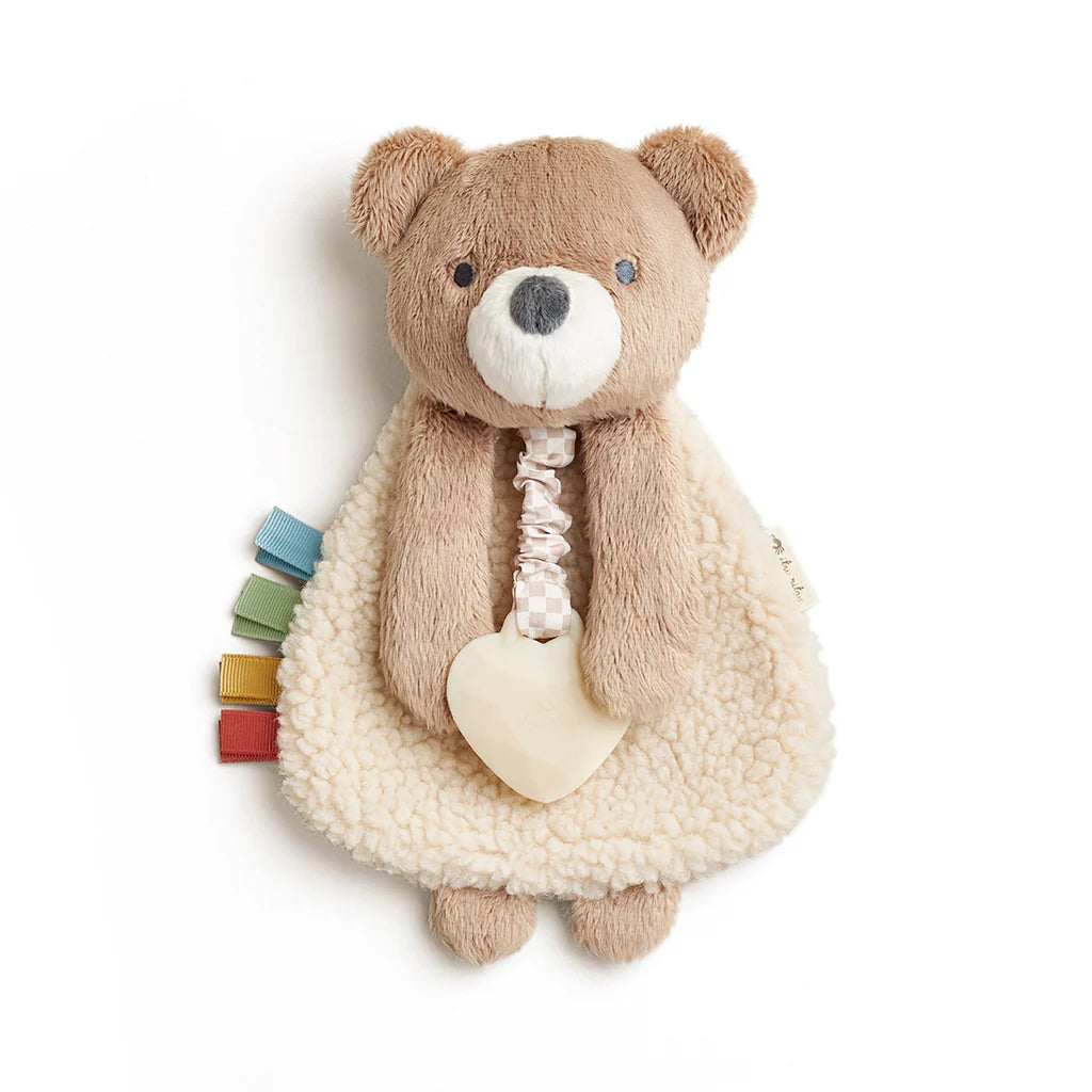 Theo the Bear Itzy Lovey™ Plush And Teether Toy