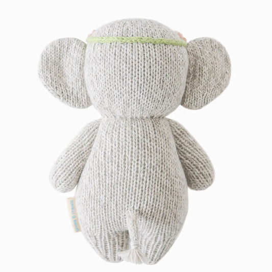 Baby Elephant (blush floral) - Cuddle + Kind