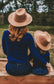 Mommy & Me Burnt Wildflower Hats