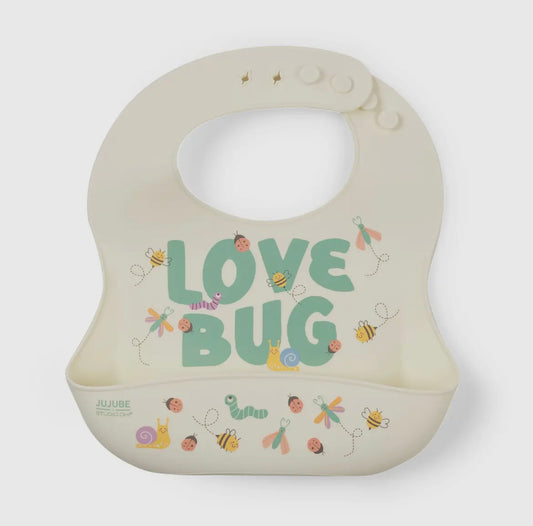 Silicone Bib - Love Bug