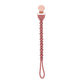 Sweetie Strap™ Silicone One-Piece Pacifier Clips | Rosewood Beaded