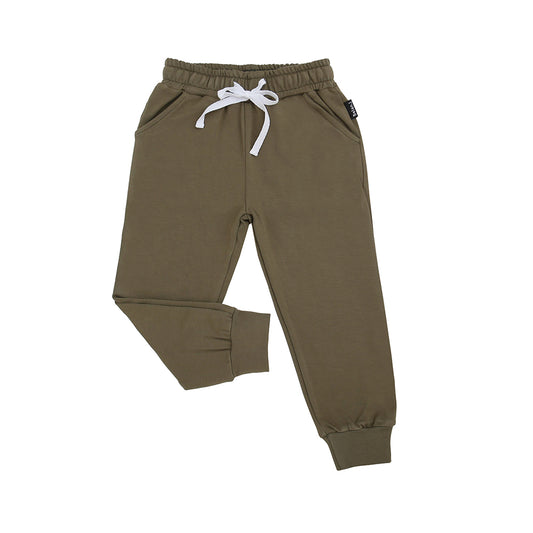 Belan.J French Terry Bamboo Sweatpants - Basil